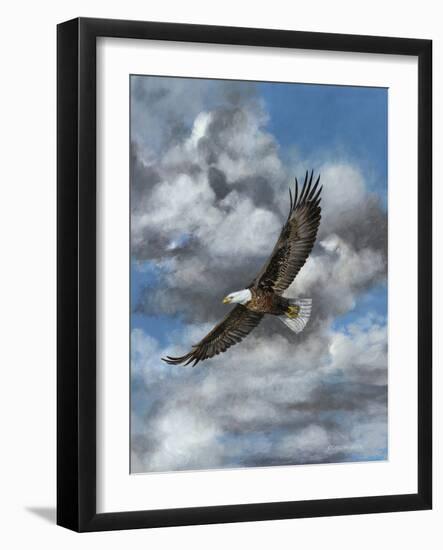 Soaring-Carolyn Mock-Framed Art Print