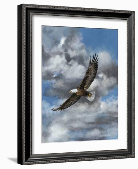 Soaring-Carolyn Mock-Framed Art Print