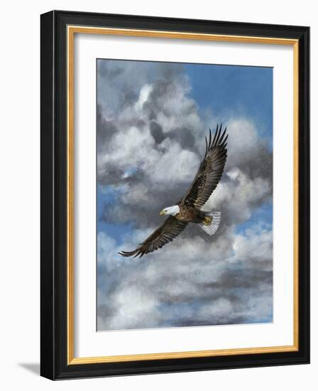 Soaring-Carolyn Mock-Framed Art Print