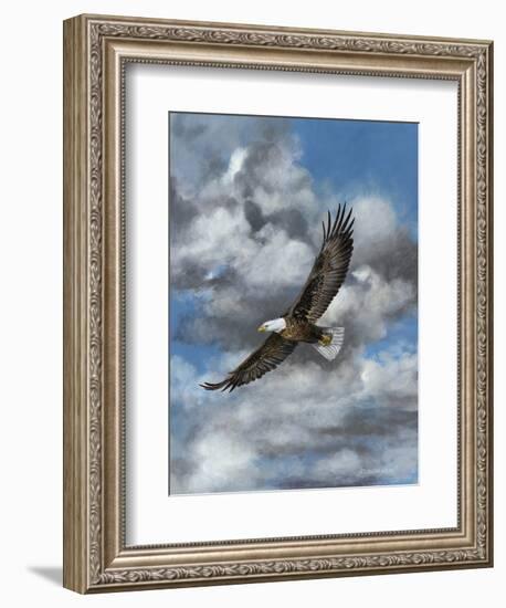 Soaring-Carolyn Mock-Framed Art Print