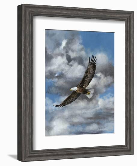 Soaring-Carolyn Mock-Framed Art Print