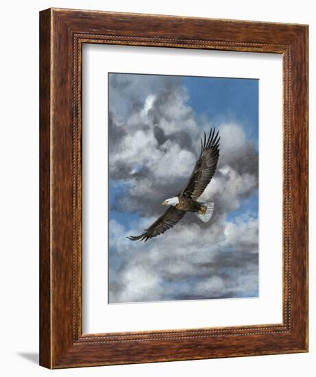 Soaring-Carolyn Mock-Framed Art Print