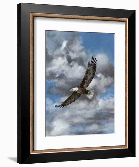 Soaring-Carolyn Mock-Framed Art Print