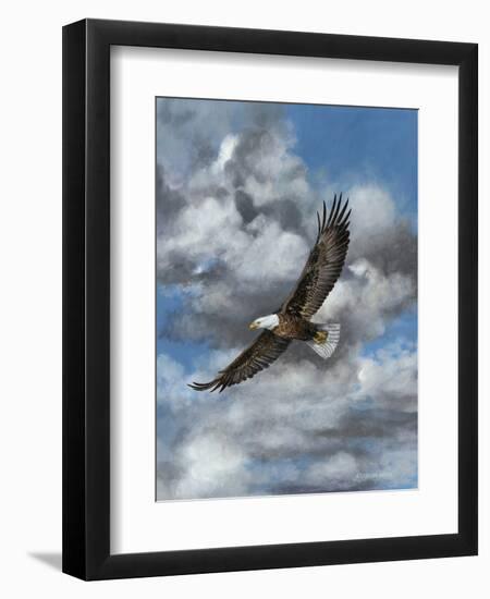 Soaring-Carolyn Mock-Framed Art Print