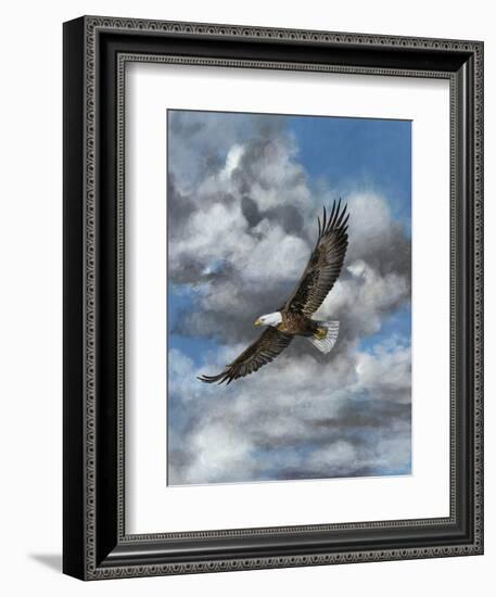 Soaring-Carolyn Mock-Framed Art Print