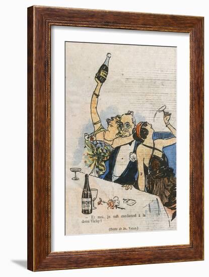 Sober Amongst the Drunk-K. Houpin-Framed Art Print