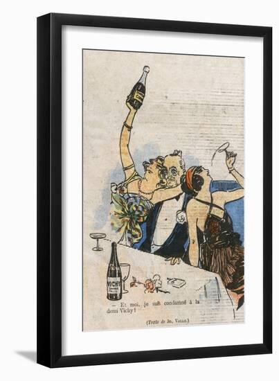 Sober Amongst the Drunk-K. Houpin-Framed Art Print