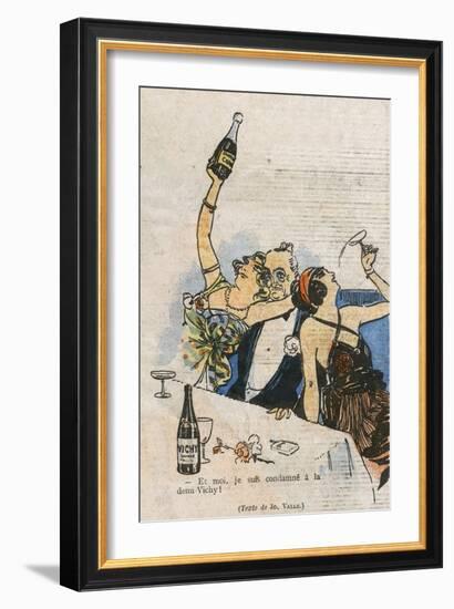 Sober Amongst the Drunk-K. Houpin-Framed Art Print