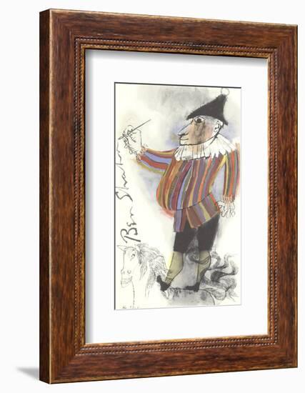 Soby Book Jacket Image-Ben Shahn-Framed Collectable Print
