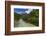 Soca River and Julian Alps in the Soca Valley-Matthew Williams-Ellis-Framed Photographic Print