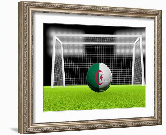 Soccer Algeria-koufax73-Framed Art Print