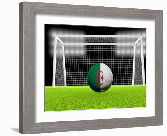 Soccer Algeria-koufax73-Framed Art Print