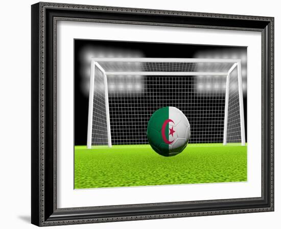 Soccer Algeria-koufax73-Framed Art Print