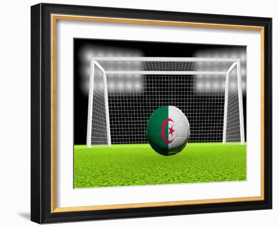 Soccer Algeria-koufax73-Framed Art Print