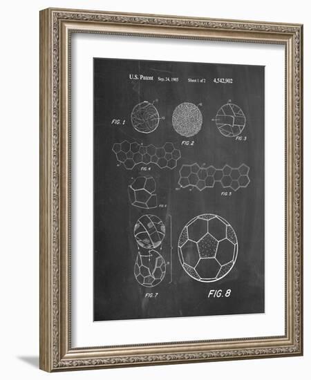 Soccer Ball Patent, How To Make-null-Framed Premium Giclee Print