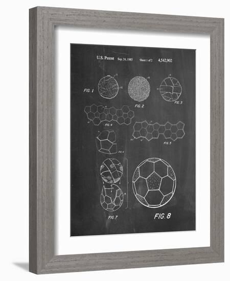 Soccer Ball Patent, How To Make-null-Framed Premium Giclee Print