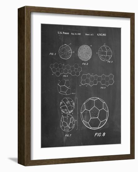 Soccer Ball Patent, How To Make-null-Framed Premium Giclee Print