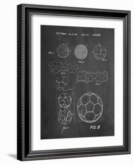 Soccer Ball Patent, How To Make-null-Framed Art Print