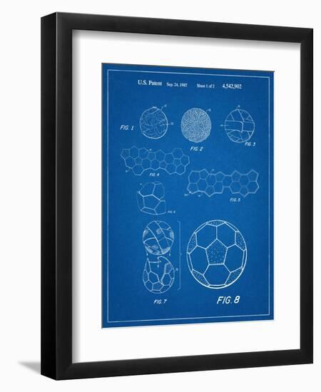 Soccer Ball Patent--Framed Art Print
