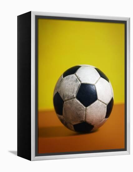 Soccer Ball-Randy Faris-Framed Premier Image Canvas