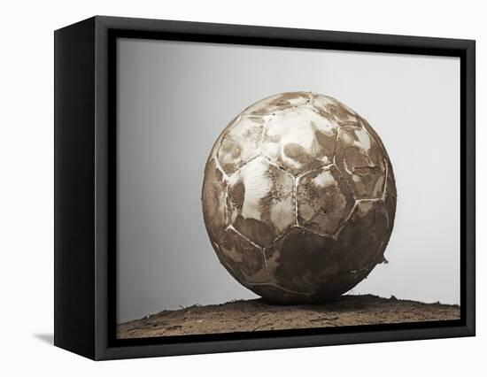 Soccer ball-Paul Taylor-Framed Premier Image Canvas