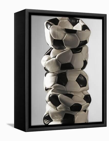 Soccer ball-Paul Taylor-Framed Premier Image Canvas