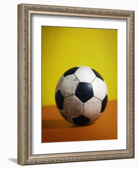 Soccer Ball-Randy Faris-Framed Photographic Print