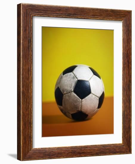 Soccer Ball-Randy Faris-Framed Photographic Print