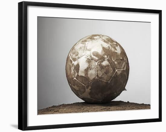 Soccer ball-Paul Taylor-Framed Photographic Print