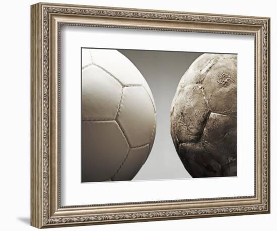 Soccer ball-Paul Taylor-Framed Photographic Print