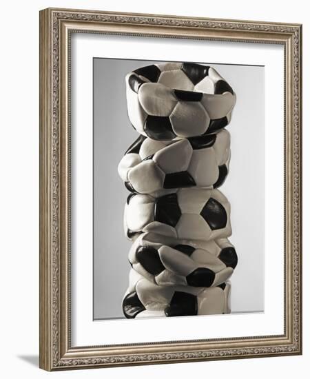 Soccer ball-Paul Taylor-Framed Photographic Print