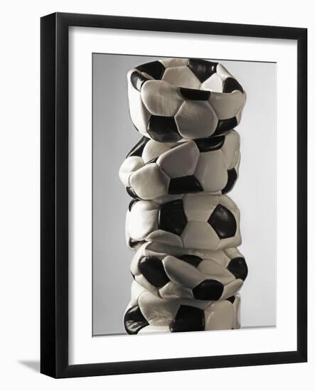 Soccer ball-Paul Taylor-Framed Photographic Print