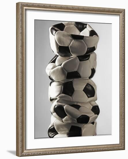 Soccer ball-Paul Taylor-Framed Photographic Print