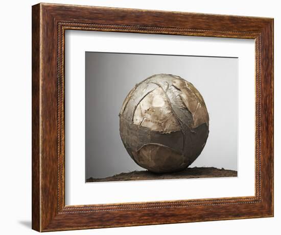 Soccer ball-Paul Taylor-Framed Photographic Print