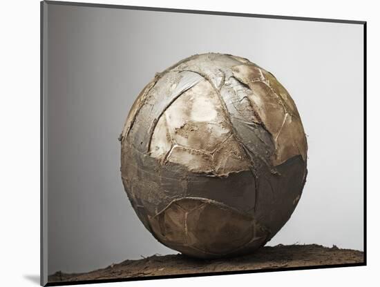 Soccer ball-Paul Taylor-Mounted Photographic Print