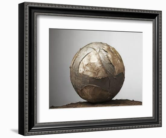 Soccer ball-Paul Taylor-Framed Photographic Print