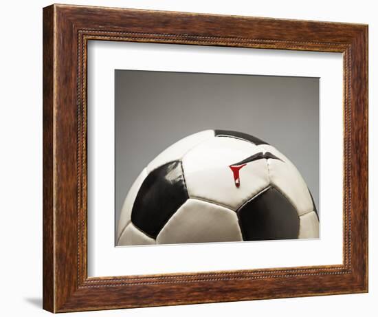 Soccer ball-Paul Taylor-Framed Photographic Print