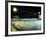 Soccer field Lit Up at Night, Rio de Janeiro, Brazil-null-Framed Photographic Print