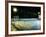 Soccer field Lit Up at Night, Rio de Janeiro, Brazil-null-Framed Photographic Print