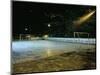 Soccer field Lit Up at Night, Rio de Janeiro, Brazil-null-Mounted Photographic Print