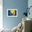 Soccer Football Ball with Bosnia and Herzegovina Flag-daboost-Framed Art Print displayed on a wall