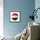 Soccer Football Ball With Egypt Flag-daboost-Framed Stretched Canvas displayed on a wall