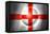 Soccer Football Ball with England Flag-daboost-Framed Stretched Canvas