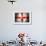 Soccer Football Ball with England Flag-daboost-Framed Premium Giclee Print displayed on a wall