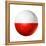 Soccer Football Ball With Poland Flag-daboost-Framed Stretched Canvas