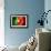 Soccer Football Ball with Portugal Flag-daboost-Framed Art Print displayed on a wall