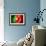 Soccer Football Ball with Portugal Flag-daboost-Framed Art Print displayed on a wall