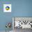 Soccer Football Ball With Ukraine Flag-daboost-Framed Art Print displayed on a wall