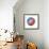 Soccer Football Ball With Usa Flag-daboost-Framed Art Print displayed on a wall