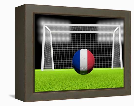 Soccer France-koufax73-Framed Stretched Canvas